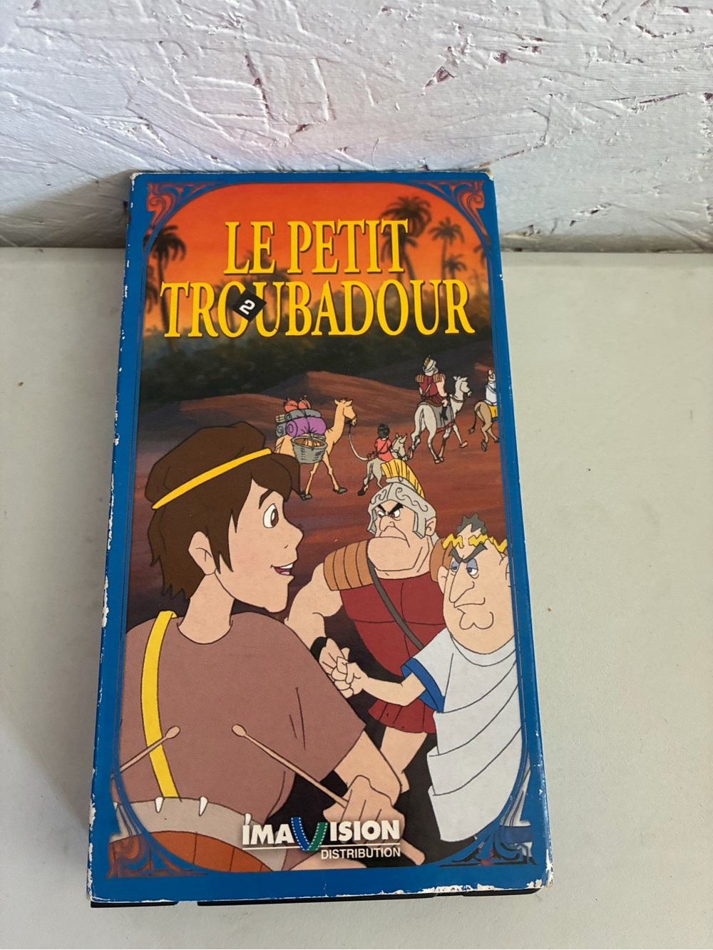 Le Petit Troubadour Animated Story VHS - Blue Case